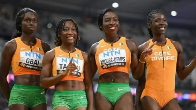 JO Paris 2024 : le relais 4 x 100 m ivoirien disqualifié