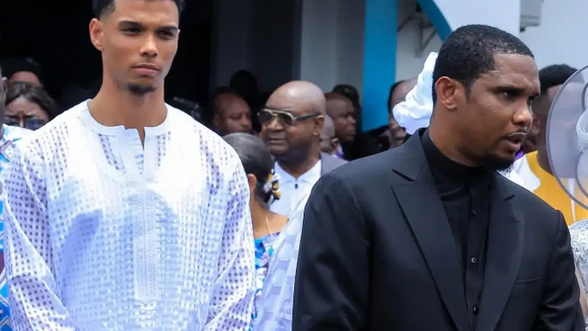 Samuel Eto'o adresse un message émouvant à son fils Etienne