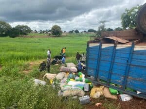 Côte d'Ivoire : un camion chargé de marchandises se renverse, faisant 29 blessés dont 6 enfants