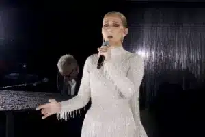 céline-dion à la cérémonie d'ouverture des JO Paris 2024