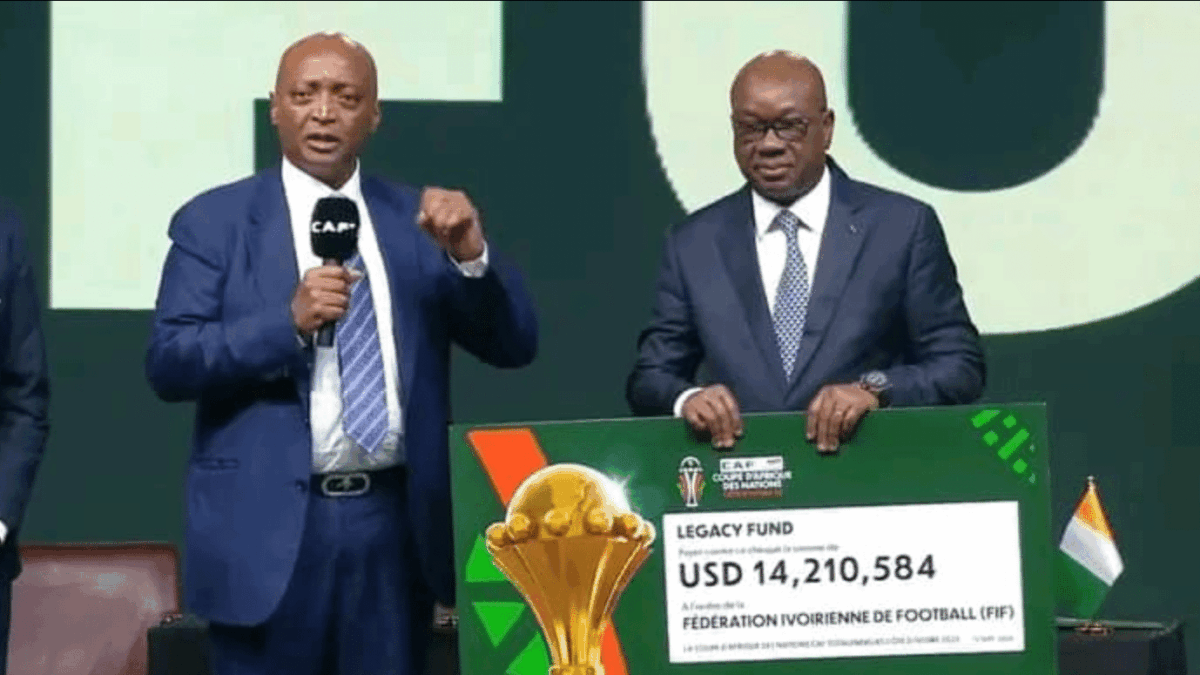 Côte d'Ivoire : la FIF reçoit 8 milliards FCFA de la CAF
