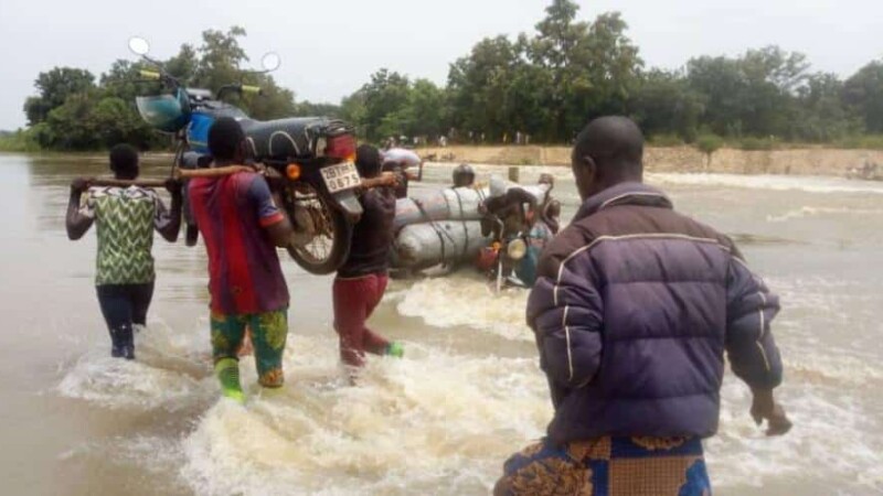 Inondations : alerte dans 02 localités du Bénin