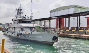 Bénin : un navire de guerre de la marine réparé au Nigeria