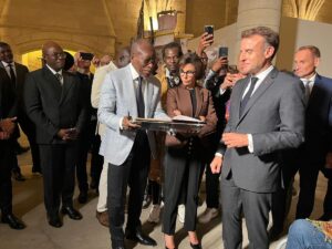 Diner de travail entre Patrice Talon et Emmanuel Macron