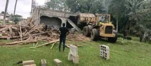 Côte d'Ivoire : destruction du siège de la FESCI en construction