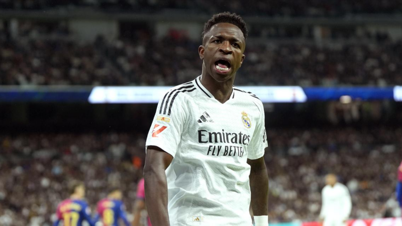 La sanction tombe pour Vinicius Jr après son expulsion contre Valence