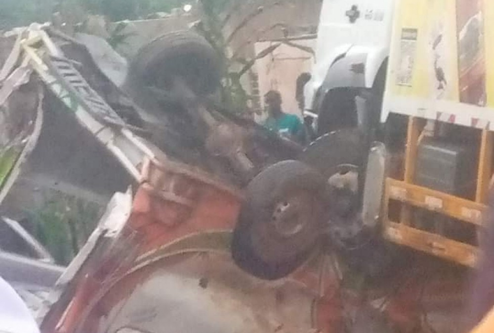 Côte d'Ivoire : 7 morts dans une collision entre un camion et "gbaka"