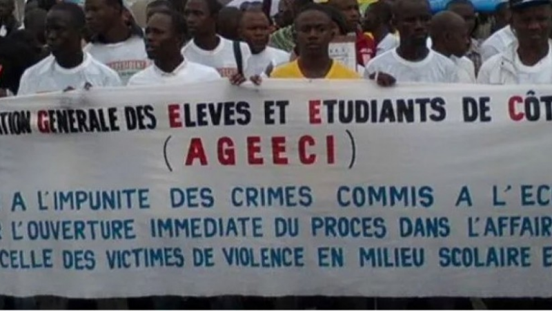 La Côte d'Ivoire dissous les syndicats étudiants : l'AGEECI dénonce