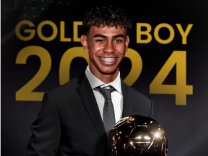 Lamine Yamal, jeune prodige du Barça, sacré Golden Boy 2024
