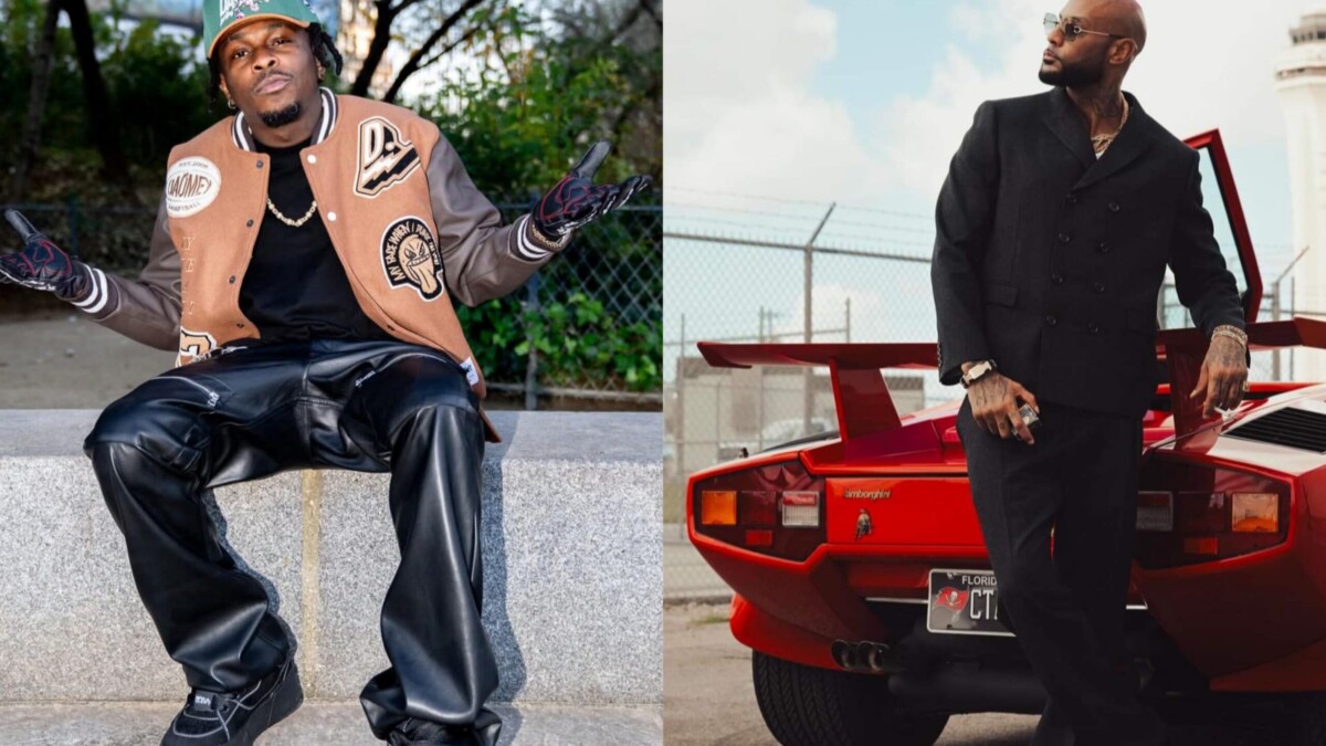 Les stars du rap Booba et Didi B