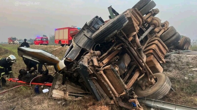Côte d'Ivoire : un carambolage et un incendie font 37 blessés à la Riviera 2