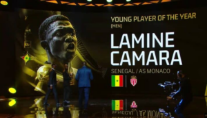 CAF Awards : Lamine Camara désigné meilleur Jeune joueur devant les deux Ivoiriens