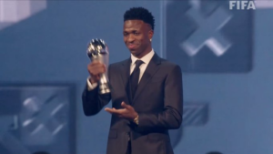 Vinícius Júnior sacré meilleur joueur du monde aux FIFA The Best Awards