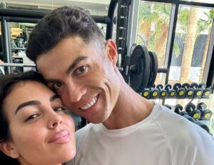 Georgina Rodriguez et son amoureux, Cristiano Ronaldo