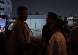 Anthony Joshua et Wizkid au Nigéria