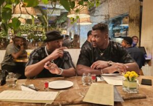 Francis Ngannou et Kamaru Usman