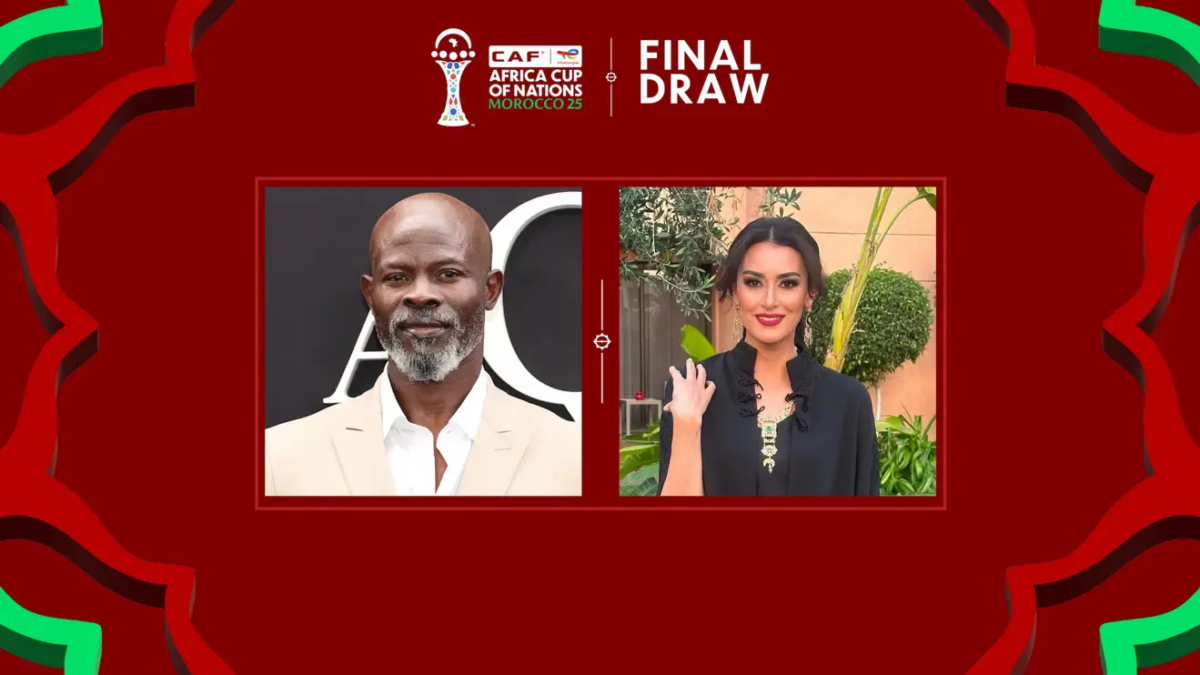 CAN 2025 : Djimon Hounsou et Nabila Kilani, maîtres de cérémonie du tirage au sort