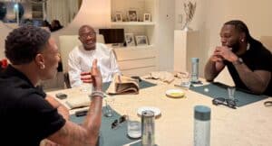 Femi Otedola, Wizkid et Burna Boy