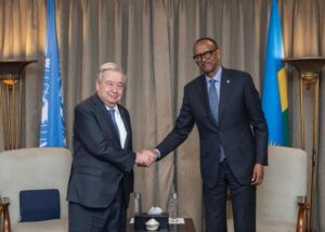 Crise en RDC : Kagame et Guterres discutent des conditions de la paix