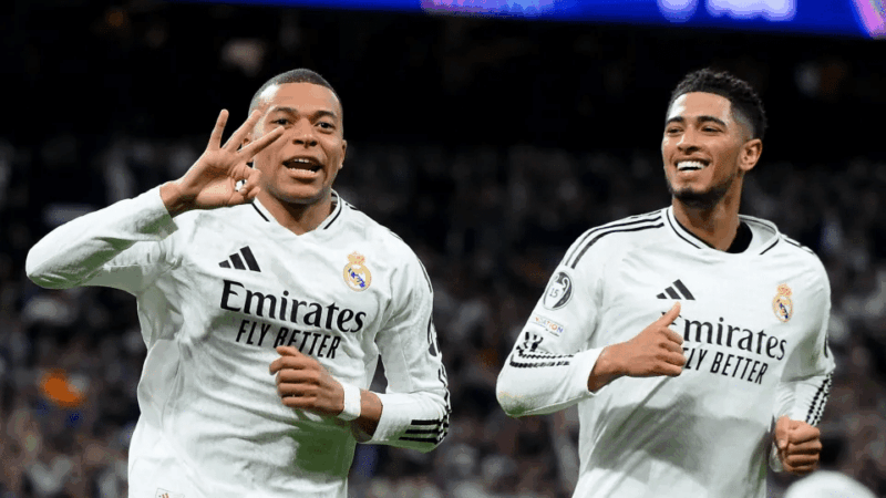 Ligue des champions : les 11 de départ de Real Madrid-Atlético avec Mbappé et Griezmann