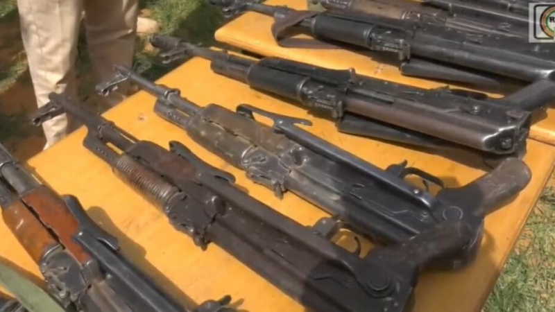 Niger : un réseaux de trafic d'armes démantelé, un important arsenal de guerre saisi