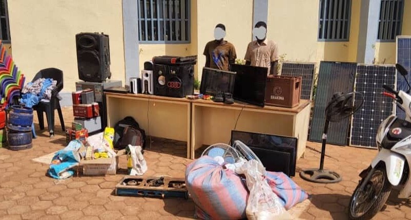 Burkina Faso : des cambrioleurs récidivistes arrêtés à Kaya