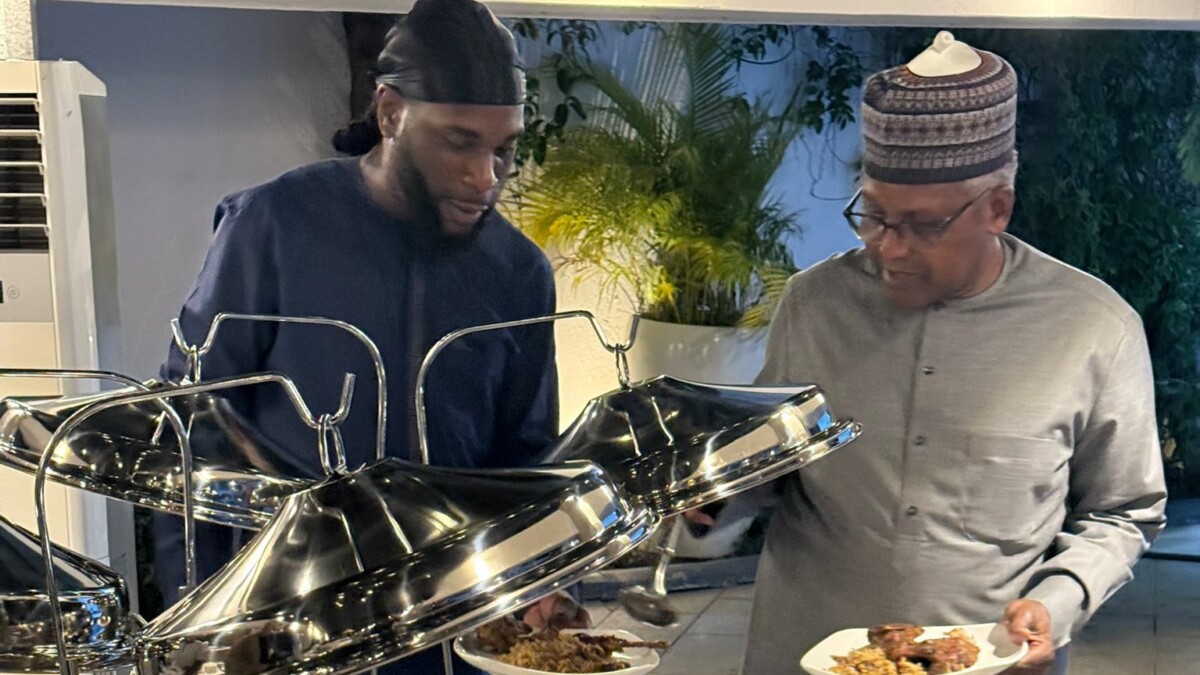 Burna Boy et Aliko Dangote