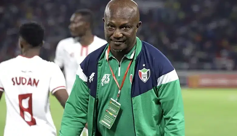 Le Soudan retrouve son entraîneur James Kwesi Appiah avant les éliminatoires