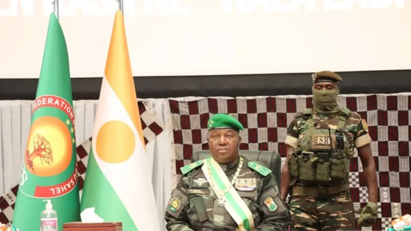 Niger : Abdourahmane Tiani investi pour un mandat de 5 ans