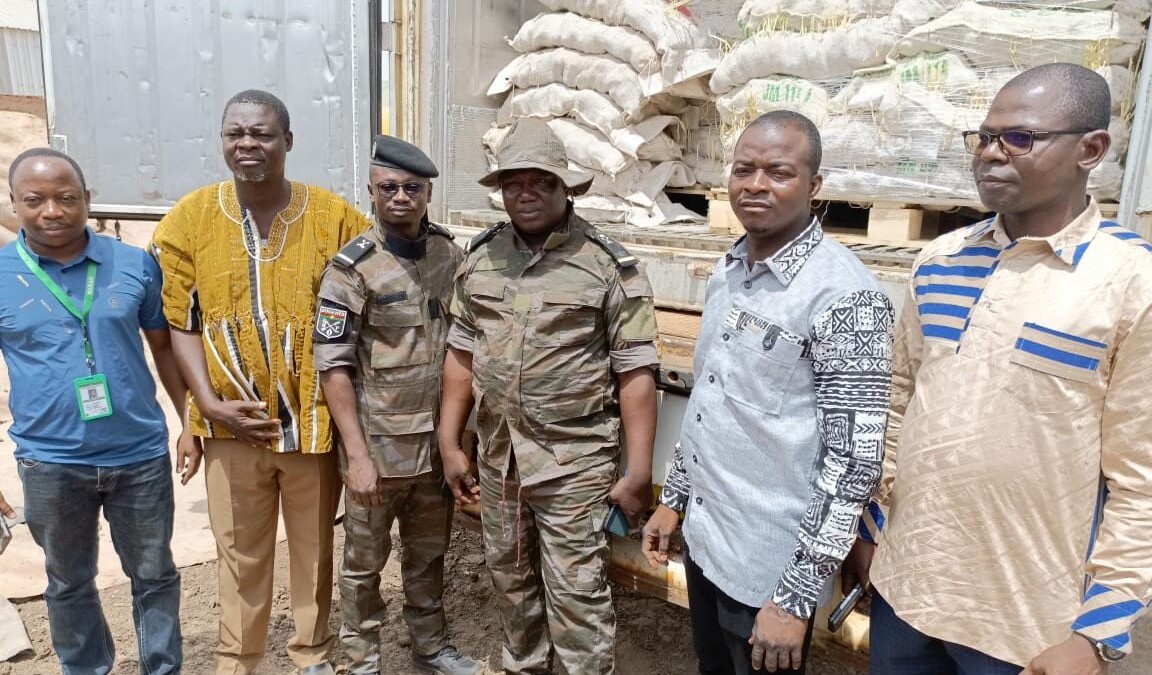 Burkina Faso : 60 tonnes de pommes de terre avariées saisies et transformées en engrais