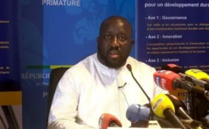Alioune Sall, ministre de la Communication du sénégal.
