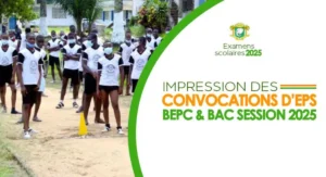 Côte d'Ivoire - BEPC et BAC 2025 : impression en ligne de fiches d'EPS