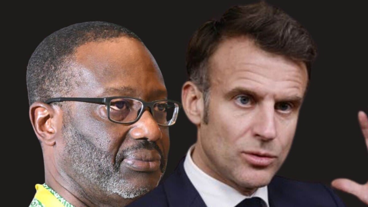 Tidjane Thiam et Emmanuel Macron, amis