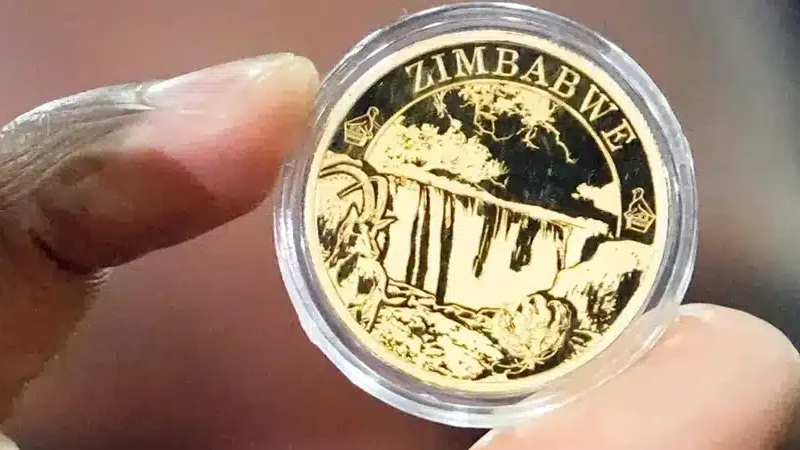 zimbabwe - pièce en Or