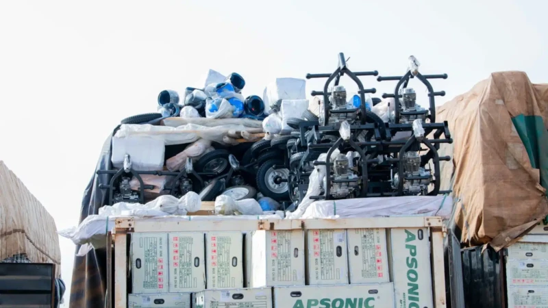 Burkina Faso : 3 camions chargés de motos et tricycles saisis vers la Côte d'Ivoire