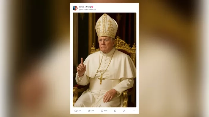 L’ironie du pouvoir : Trump, le pape et l’IA