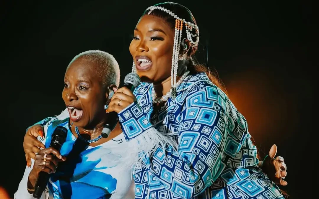 Roseline Layo et Angélique Kidjo