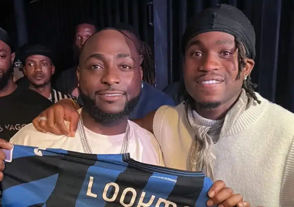 Ademola Lookman et Davido