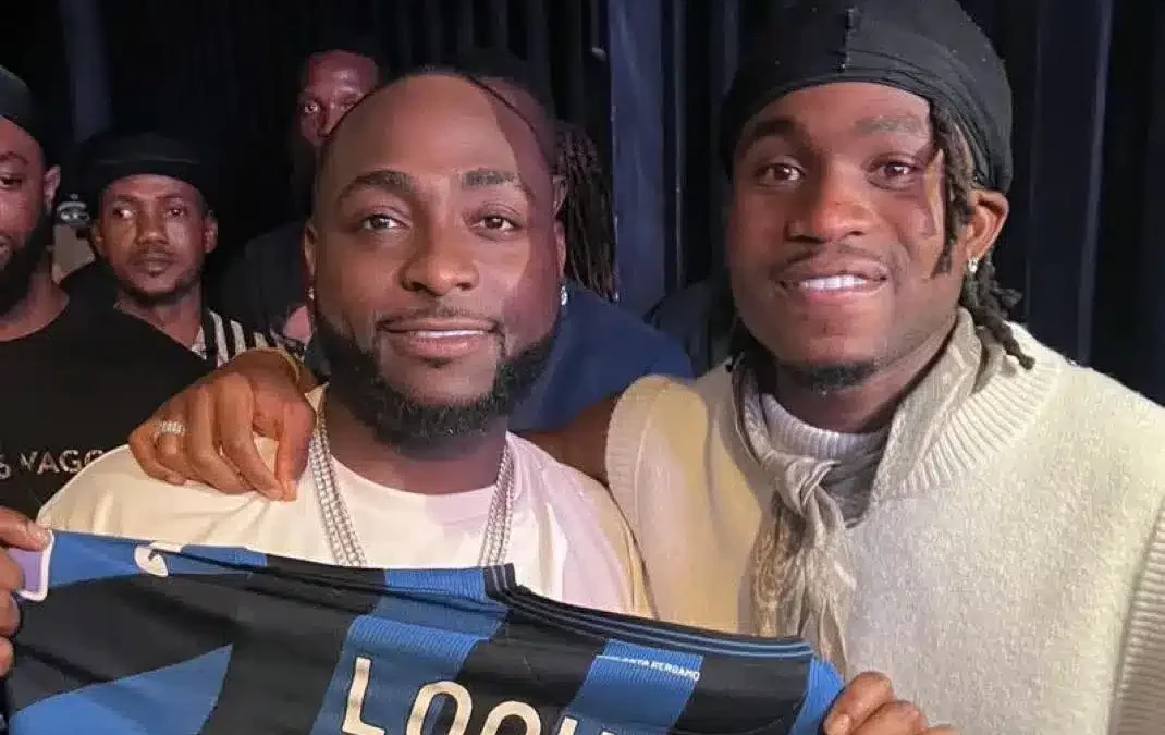 Ademola Lookman et Davido