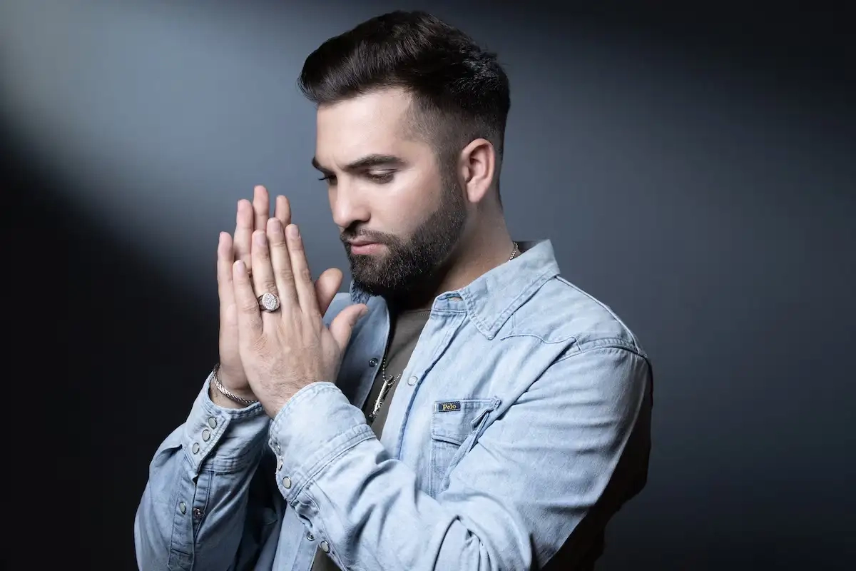 Le chanteur français, Kendji Girac de nouveau papa