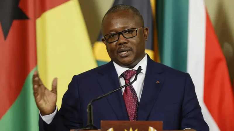 Umaro Sissoco Embaló- Guinée Bissau