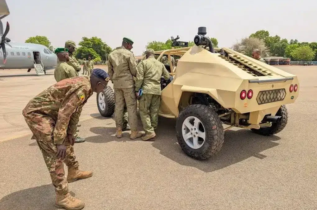 Le Niger lance son premier véhicule militaire local (photo)