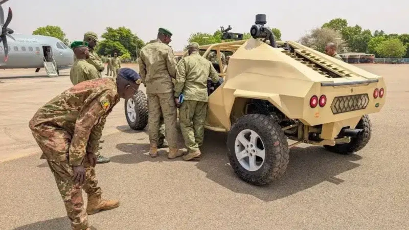 Le Niger lance son premier véhicule militaire local (photo)