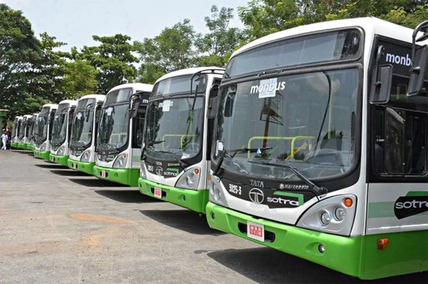 Abidjan sous les eaux : déviation des bus SOTRA (lignes 32 et 33)