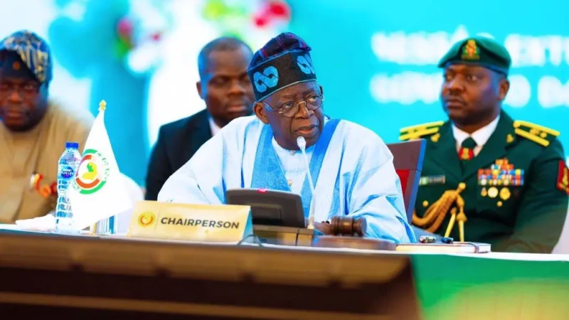 Bola Ahmed Tinubu - CEDEAO- AES