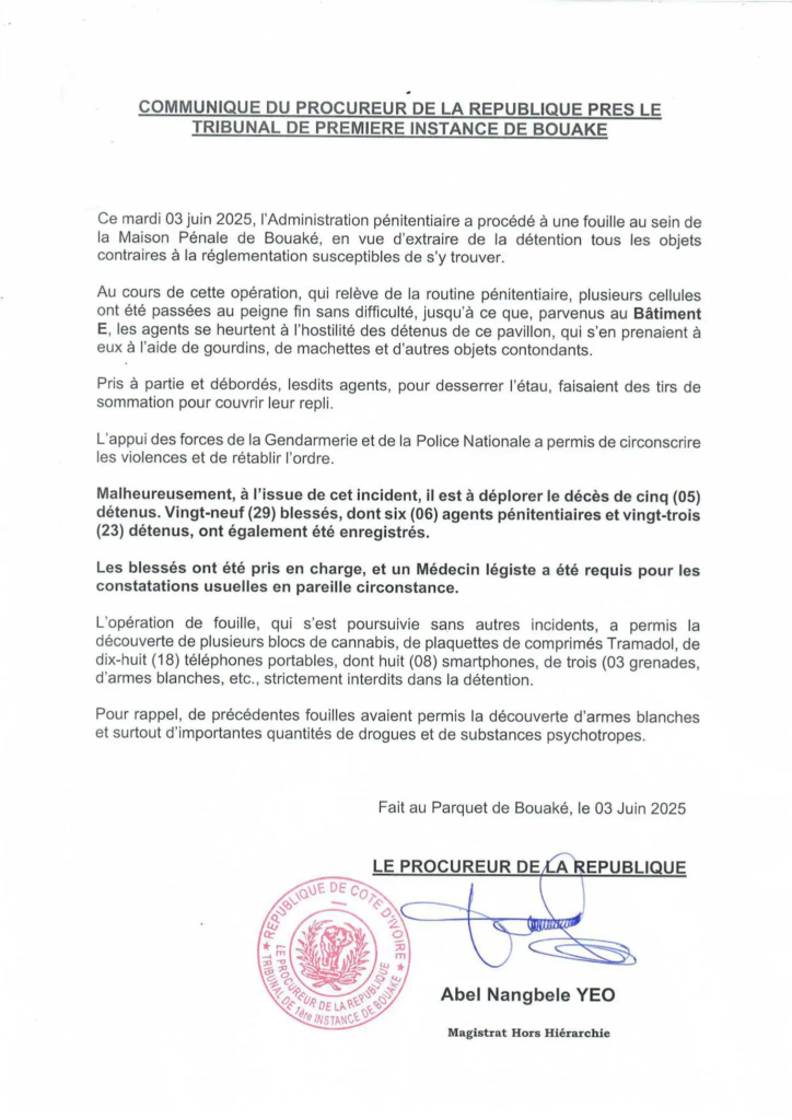 communique-sur-les-morts-prison-bouaké