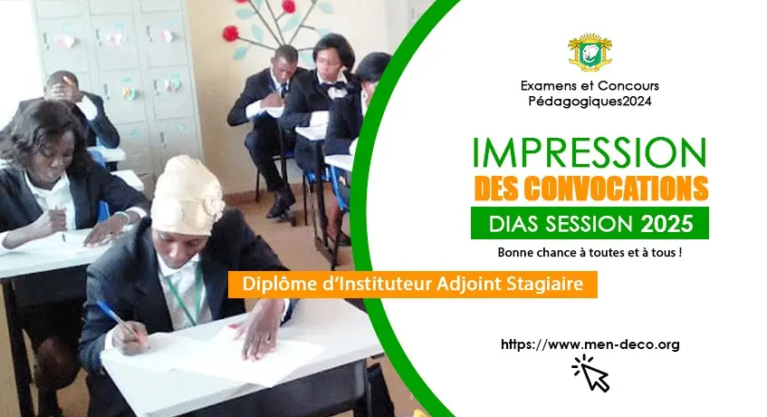 Côte d’Ivoire – DIAS 2025 : message important pour les candidats