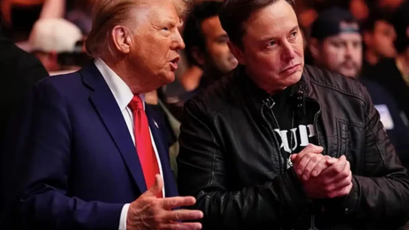 Donald Trump et Elon Musk