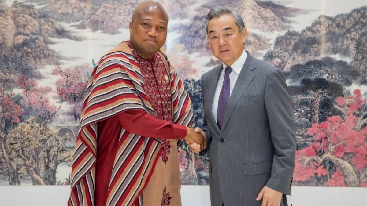 Ghana Sam Okudzeto Ablakwa et Wang Yi