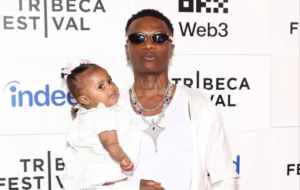 Wizkid et sa fille